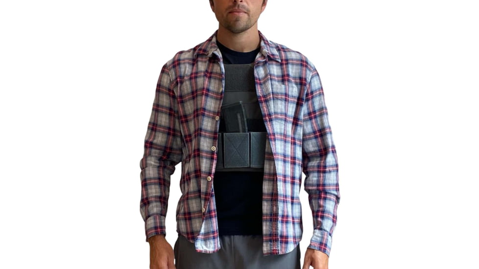 OTTE Gear LVZ/OVT Plate Carrier, One Size, Tactical Grey, TV1-TG-OS