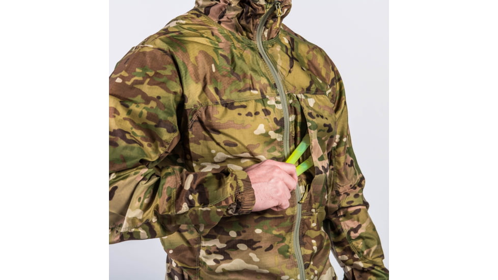 OTTE Gear Mens Super L Windshirt, Multicam, Extra Small, M020041