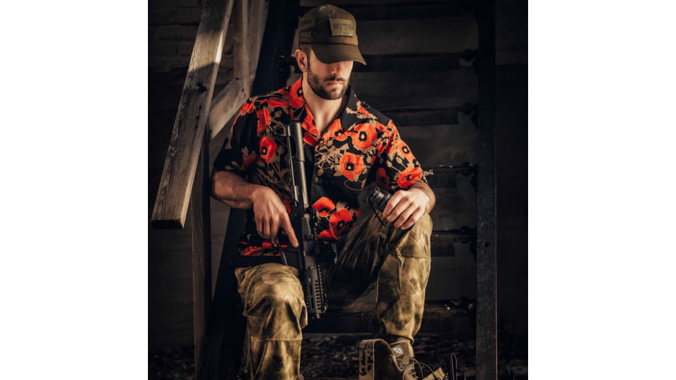 Otte Gear Poppies of War Aloha Shirt 2026 Re-Issue, ALOHA-POW-V-XXL