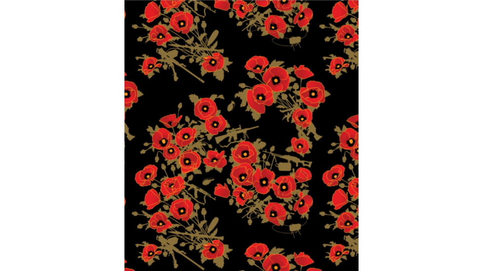 Otte Gear Poppies of War by the Yard, WEB-POW-1-DS