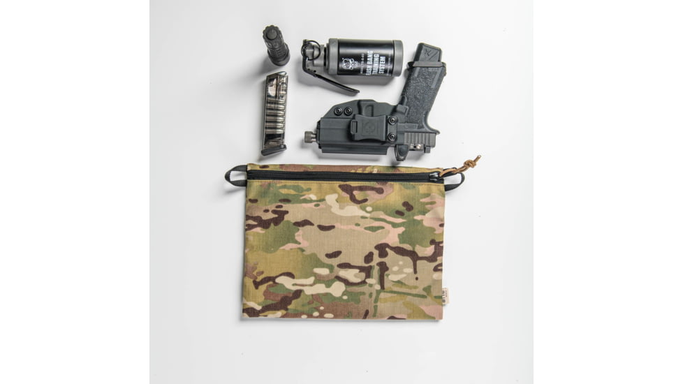 OTTE Gear Utility Pouch Set, 1 x 8x6in, 1 x 10x7in, 1 x 12x9in, 500D, Multicam, One Size, ACC-FP3-MC-OS