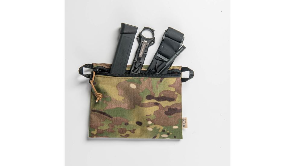 OTTE Gear Utility Pouch Set, 1 x 8x6in, 1 x 10x7in, 1 x 12x9in, 500D, Multicam, One Size, U031048