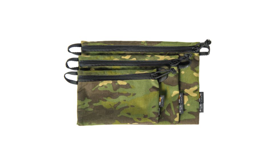 OTTE Gear Utility Pouch Set, 1 x 8x6in, 1 x 10x7in, 1 x 12x9in, 500D, Multicam Tropic, One Size, U031258