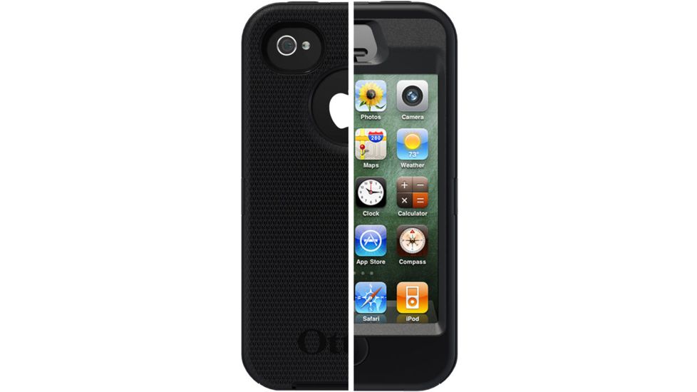 OtterBox iPhone 4S Defender Series, Black, iPhone 44S 7718581