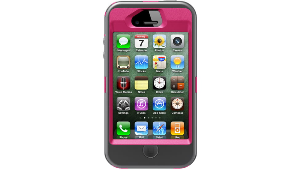 OtterBox iPhone 4S Defender Series, Pink/Grey, iPhone 44S 7718748