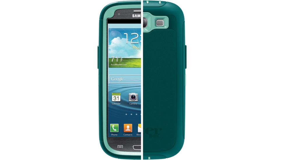 OtterBox Samsung Galaxy SIII Defender, Blue, Galaxy S3 77-21382