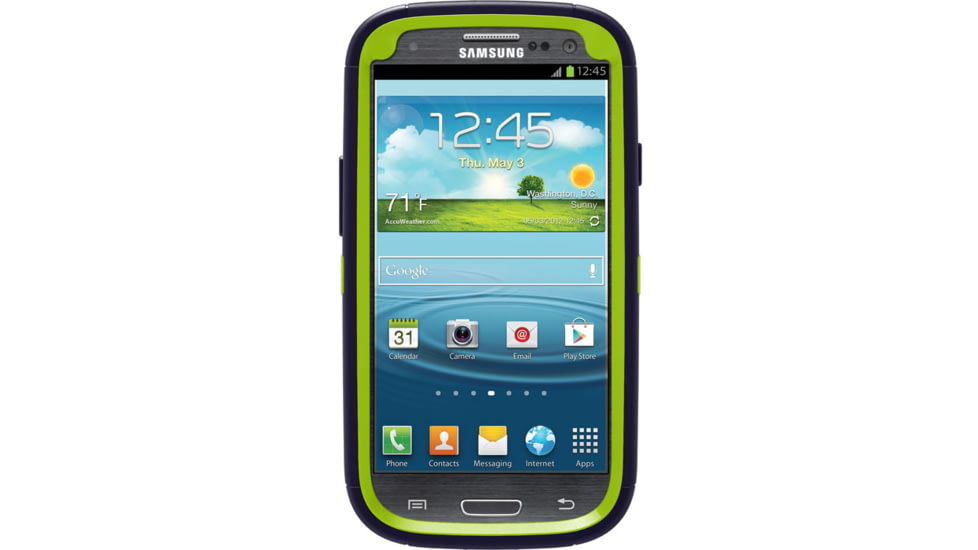 OtterBox Samsung Galaxy SIII Defender, Green/Blue, Galaxy S3 77-21378