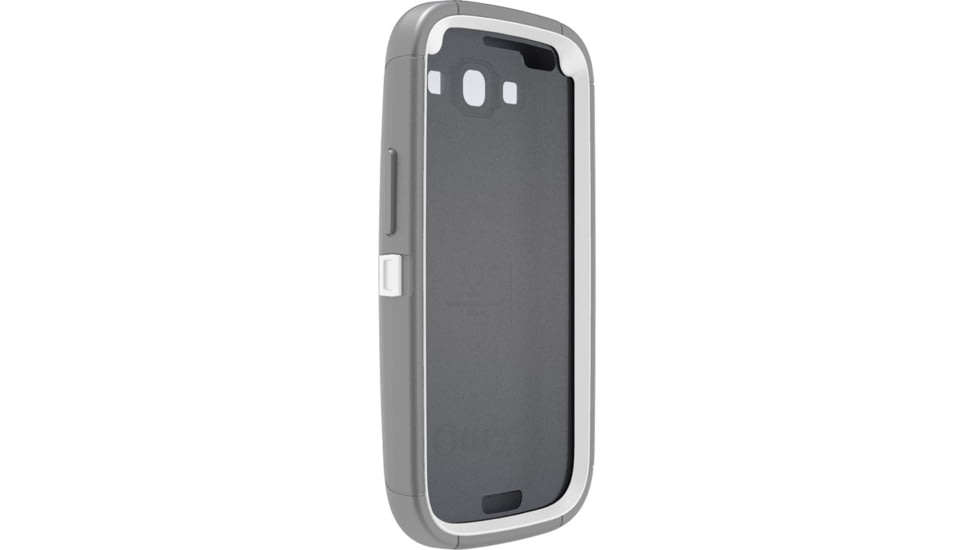 OtterBox Samsung Galaxy SIII Defender, White/Grey, Galaxy S3 77-21514