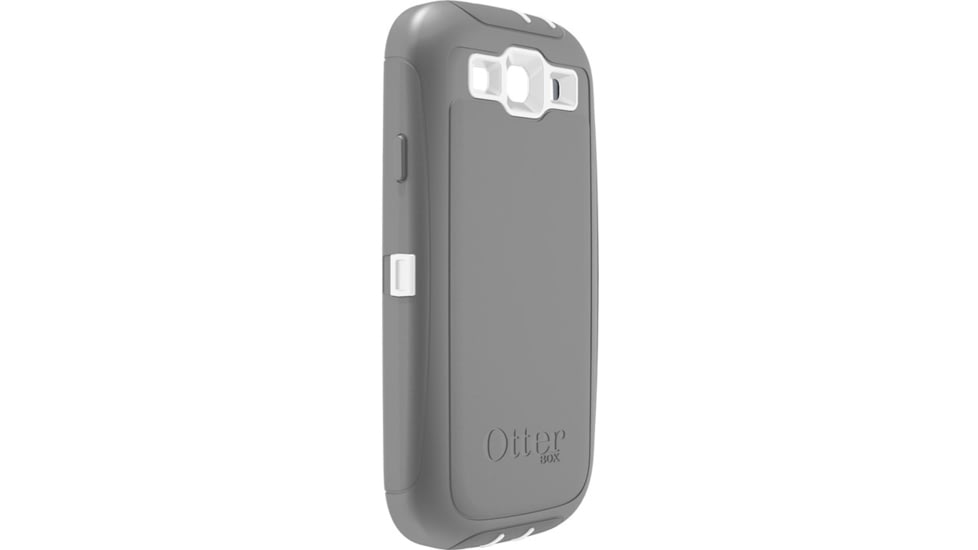 OtterBox Samsung Galaxy SIII Defender, White/Grey, Galaxy S3 77-21514
