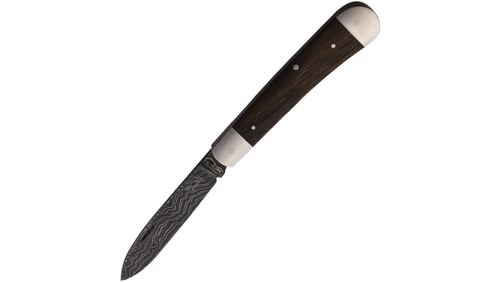 OTTER-Messer Levin Folder Damascus