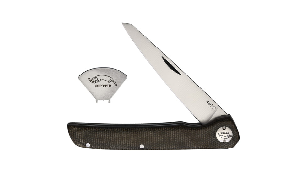 OTTER-Messer York Folder Micarta Green