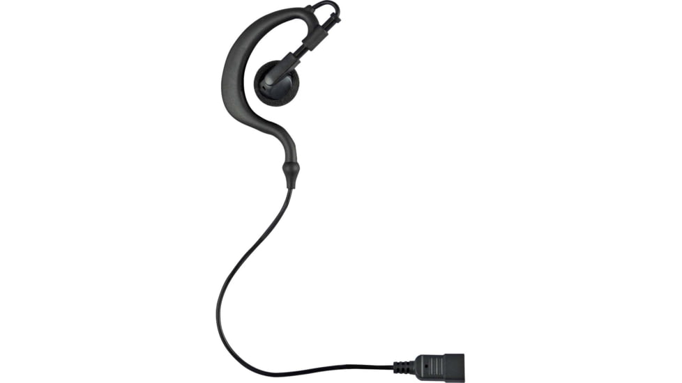 OTTO Engineering Ear Loop with Adjustable Earbud, Black, E1-QC2NC133