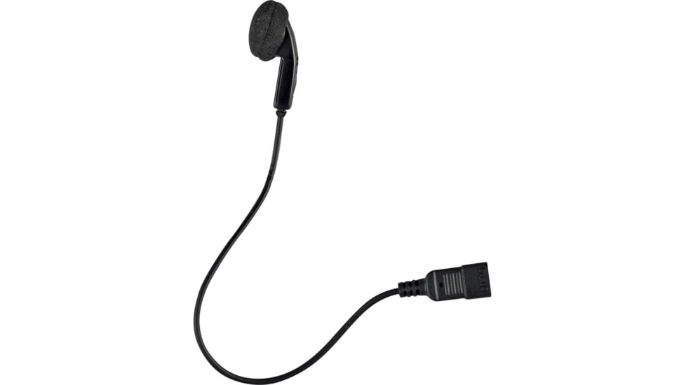 OTTO Engineering EarBud with Foam Cover, Black, E1-QC2NC132