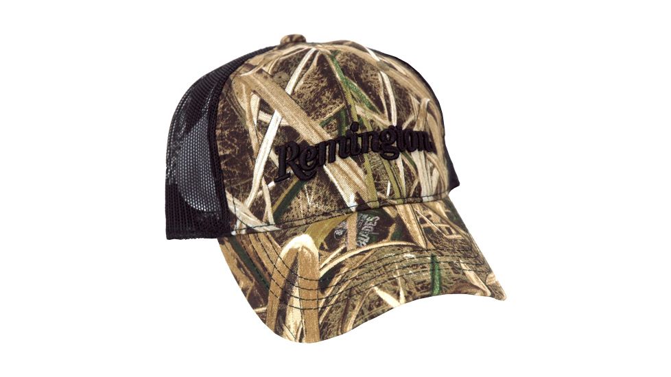 Outdoor Cap Ball Cap Remington Mossy Oak Blades Front/black Mesh Back