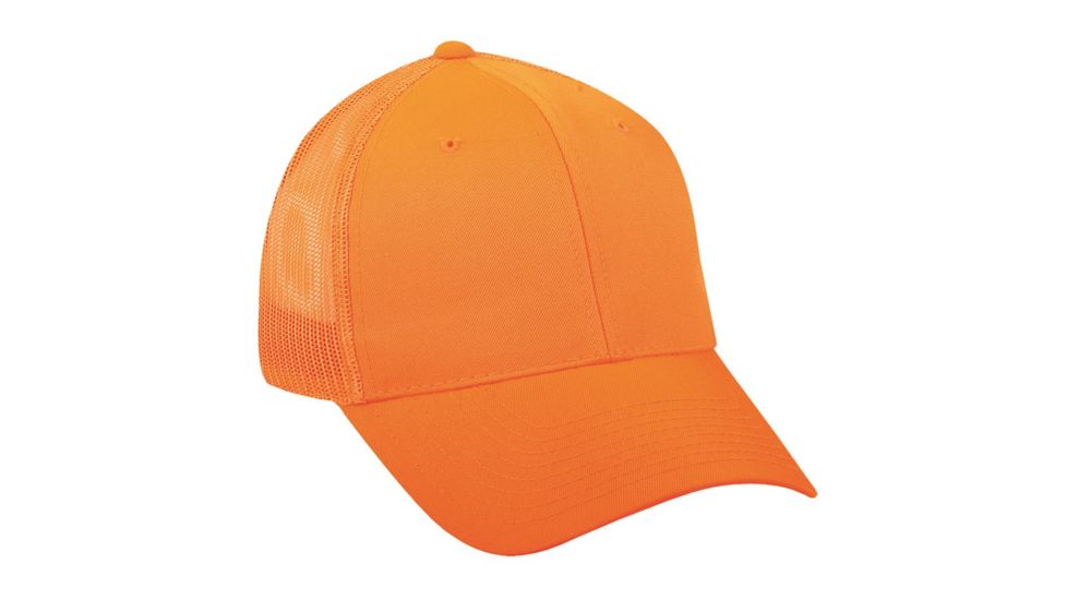 Outdoor Cap Mesh Back Hat, Blaze Orange 315M BLZ