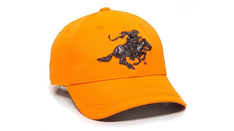 Outdoor Cap Winchester Sports Polyester Cap w/Flat Stitch Embroidery - Mens, One Size, Blaze, WIN46D