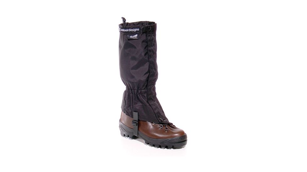 Outdoor Designs Alpine Gaiter Black M AS-G10-BL-M
