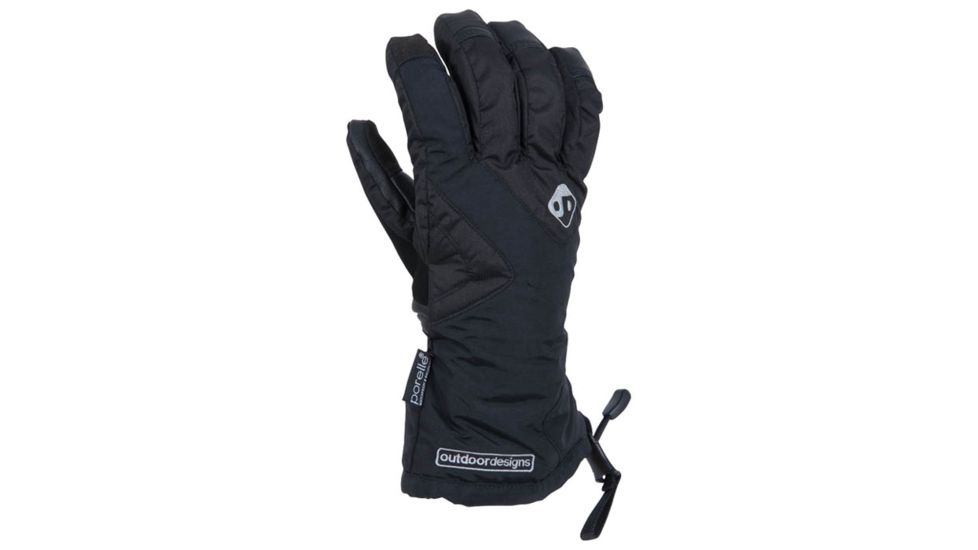 Outdoor Designs Summit Lite Glove Black Xs DS-365-BLK-XS