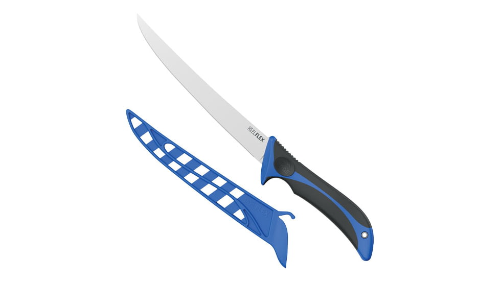 Outdoor Edge Cutlery 7.5 Reel-Flex Fillet Blister, Blue/Silver, RF-75C
