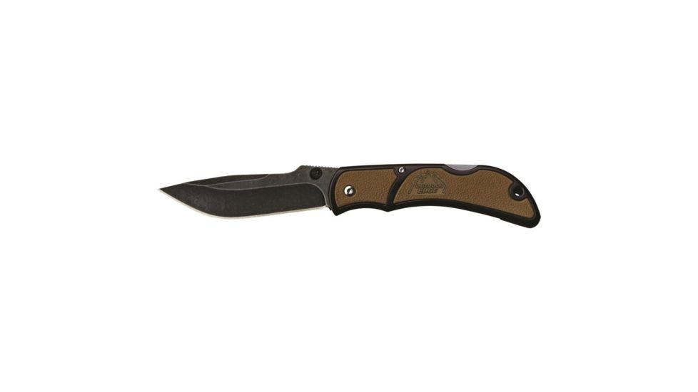 Outdoor Edge Cutlery Chasm Knife, Brown, 2.5in CHC-25C