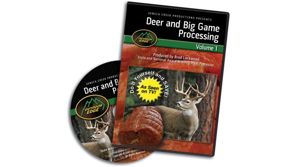 Outdoor Edge Cutlery DVD-Deer &amp; Big Game Processing: Volume 1, One size DP-101