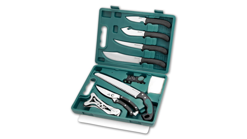 Outdoor Edge Cutlery Game-Pro Knive Combo,11 Pieces, Sleeve, GP-11