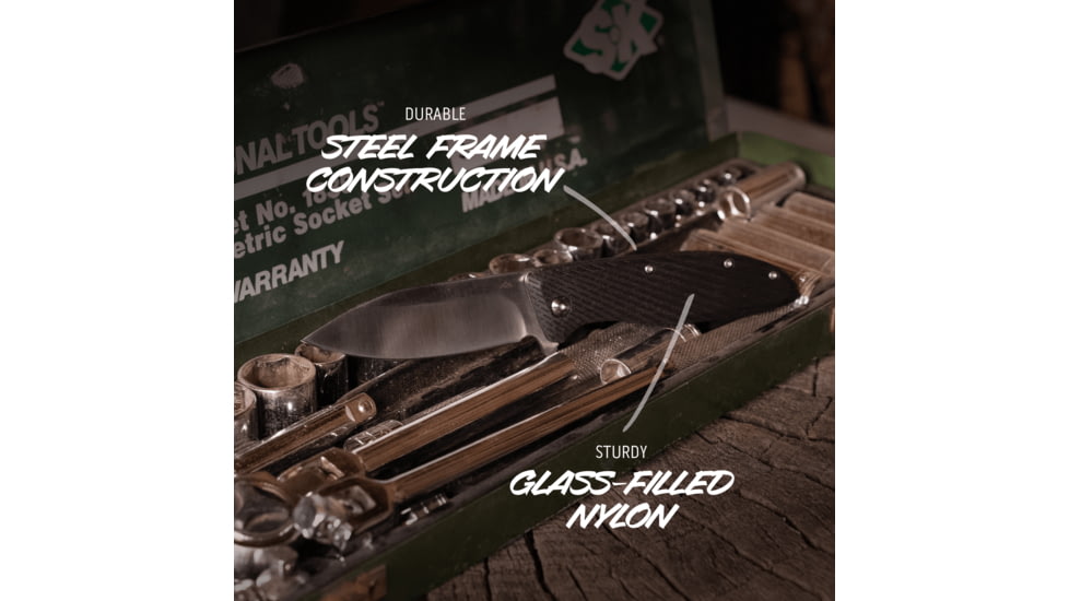 Outdoor Edge Cutlery Brutus 3.3in Folding Knife