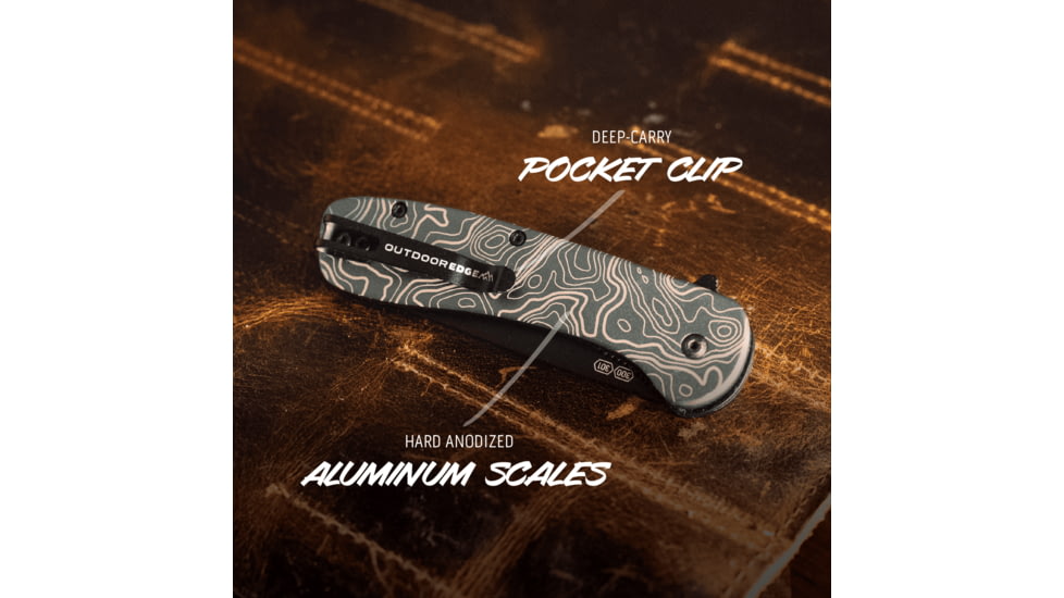 Outdoor Edge Cutlery Razor VX3 in Assisted Opening Folding Knife