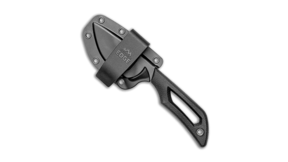 Outdoor Edge Cutlery Outdoor Edge Pivot 2.5 Fixed Dp Pnt Blck/stnwsh Ss W/sheath