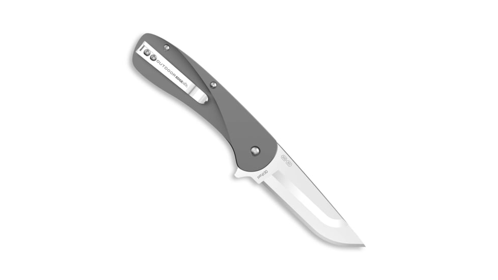Outdoor Edge Cutlery Outdoor Edge Razor Vx1 3 Fldr Cool Gray Alum Spring Assist