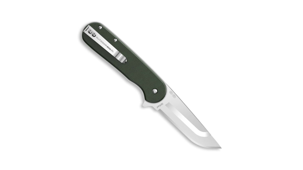 Outdoor Edge Cutlery Outdoor Edge Razor Vx3 3 Fldr Green Micarta Ss Ball Bearings