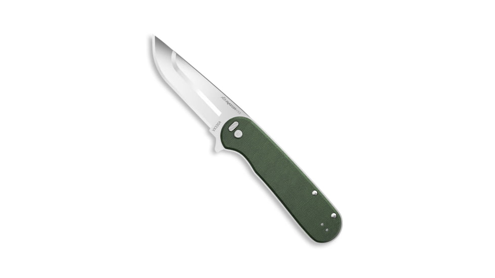 Outdoor Edge Cutlery Outdoor Edge Razor Vx3 3 Fldr Green Micarta Ss Ball Bearings