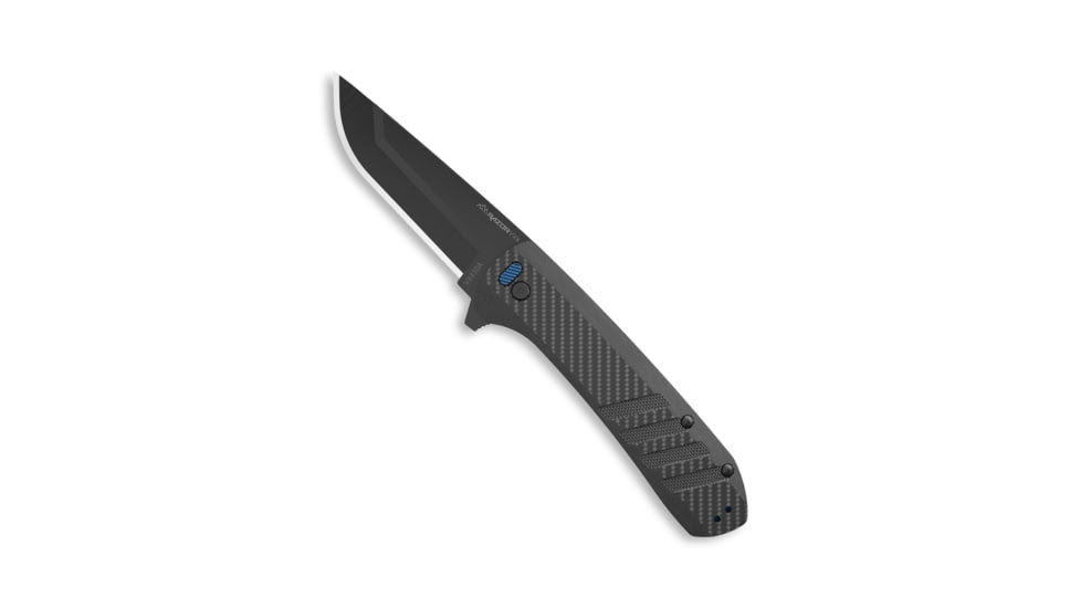 Outdoor Edge Cutlery RAZORVX4 Carbon Weave/G10, Black Flipper, Spring Assist, Ceramic Ball Bearing Knife, Carbon Fiber, VX430A-C