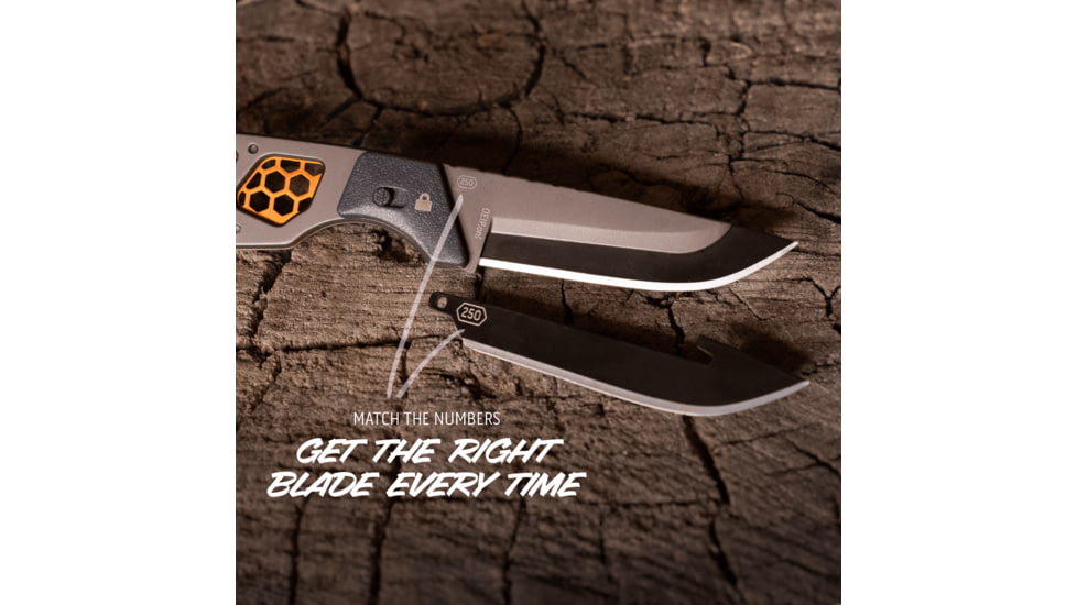 Outdoor Edge Cutlery RAZOR APX Folding Knife, 2.5in, Japanese 420J2 Stainless Steel, Drop Point Blade, Aluminum, Anodized Orange, APX255C