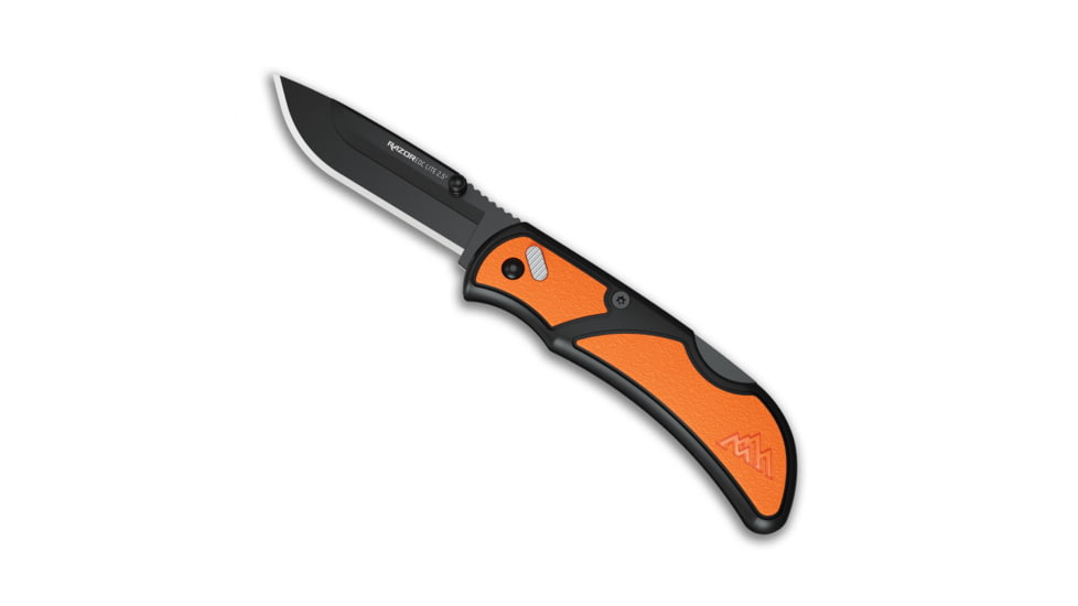 Outdoor Edge Cutlery Outdoor Edge Razor Edc Lite 2.5 Orange Pms 2 Black Blades