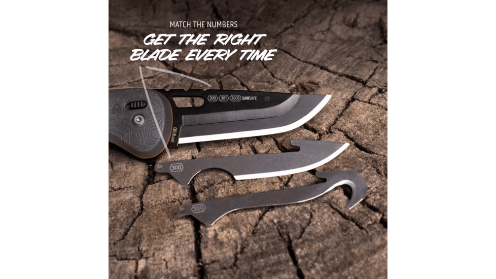 Outdoor Edge Cutlery Razor HTX Folding Knife, 3in, 420J2 Stainless Steel, Drop Point Blade, Gray/Orange Handle, HTX30Y6C