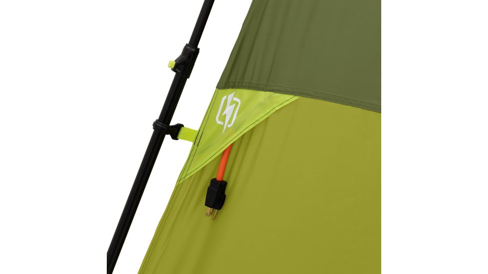 Outdoor Products 10 Person Instant Cabin Tent w/ Extended Eave, Green/Olive Green, 50030