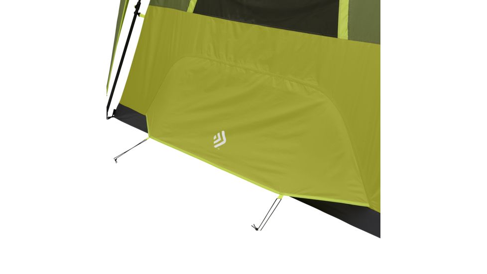 Outdoor Products 10 Person Instant Cabin Tent w/ Extended Eave, Green/Olive Green, 50030