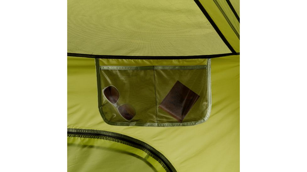Outdoor Products 10 Person Instant Cabin Tent w/ Extended Eave, Green/Olive Green, 50030