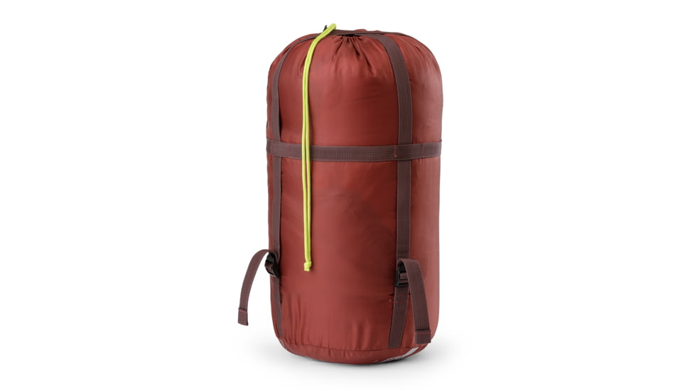 Outdoor Products 40F Extra Large Sleeping Bag w/ Pillow, Orange/Maroon, 50034