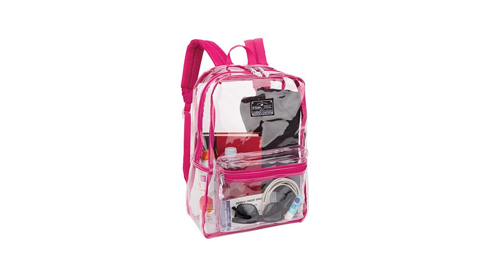 Outdoor Products Clear Pass Day Pack, Pink, OP-43217