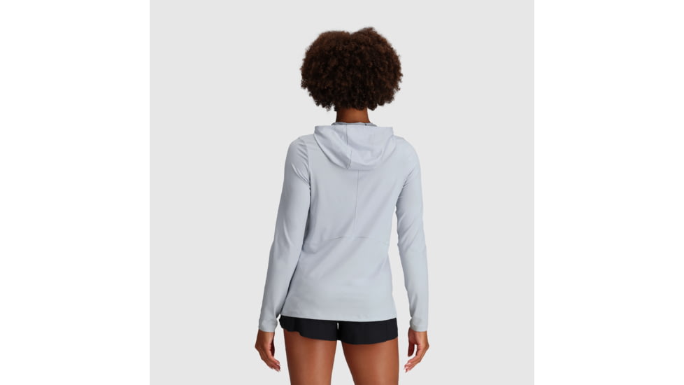 Outdoor Research ActiveIce Spectrum Sun Hoodie - Womens, Titanium, 2XL, 2876611077010
