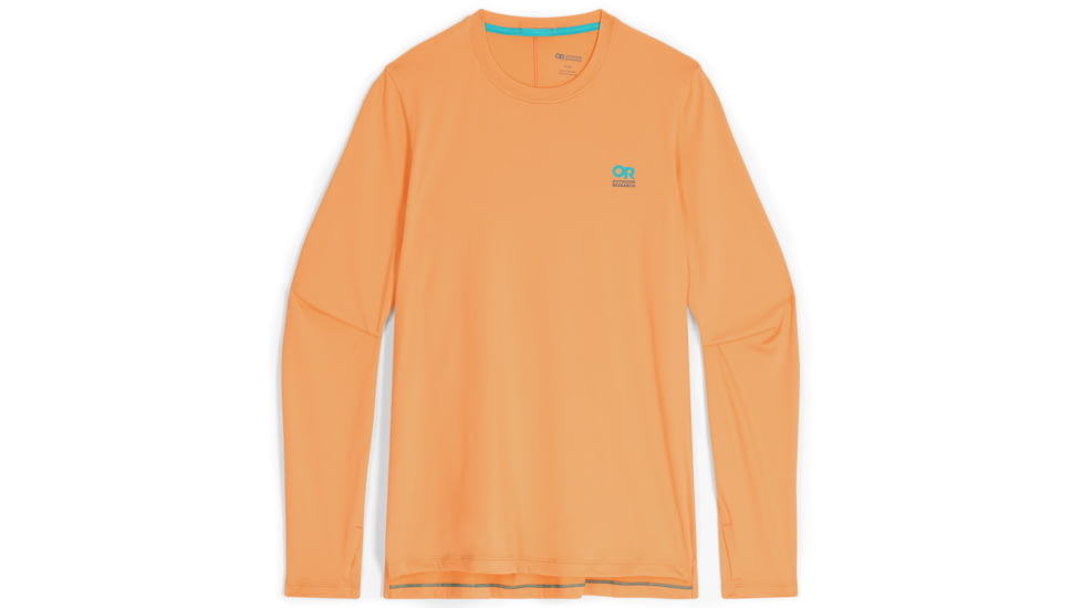 Outdoor Research ActiveIce Spectrum Sun Long Sleeve Tee - Womens, Orange Fizz, S, 2876602279006