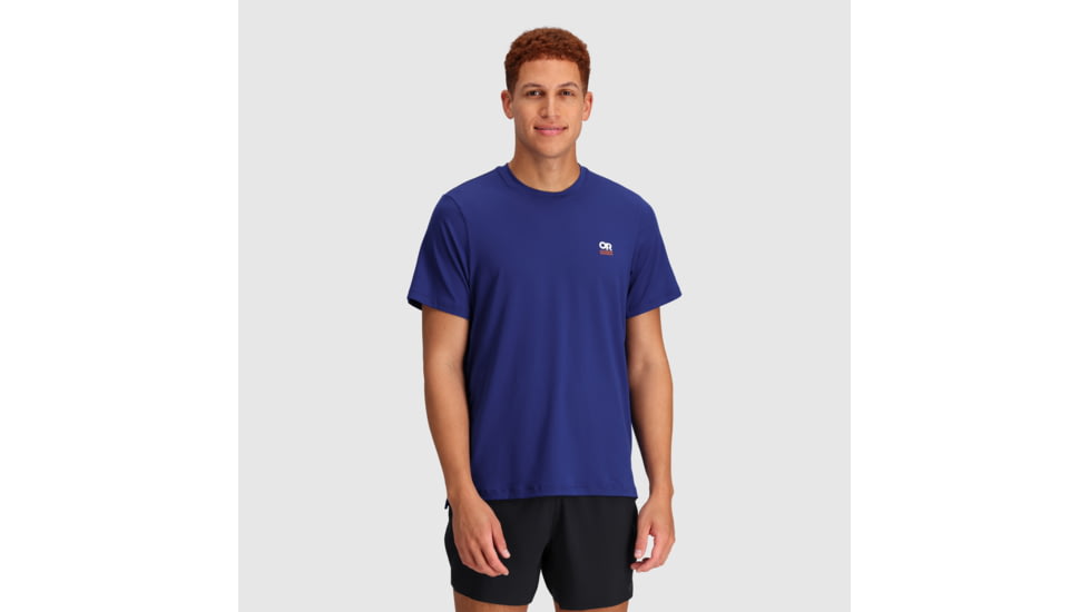 Outdoor Research ActiveIce Spectrum Sun T-Shirt - Mens, Galaxy, S, 2876322274006