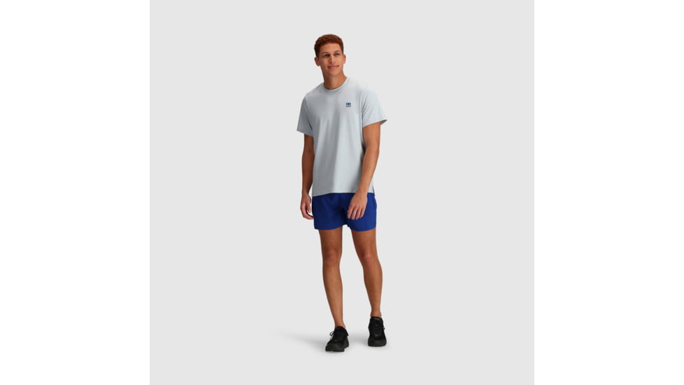 Outdoor Research ActiveIce Spectrum Sun T-Shirt - Mens, Titanium, XL, 2876321077009