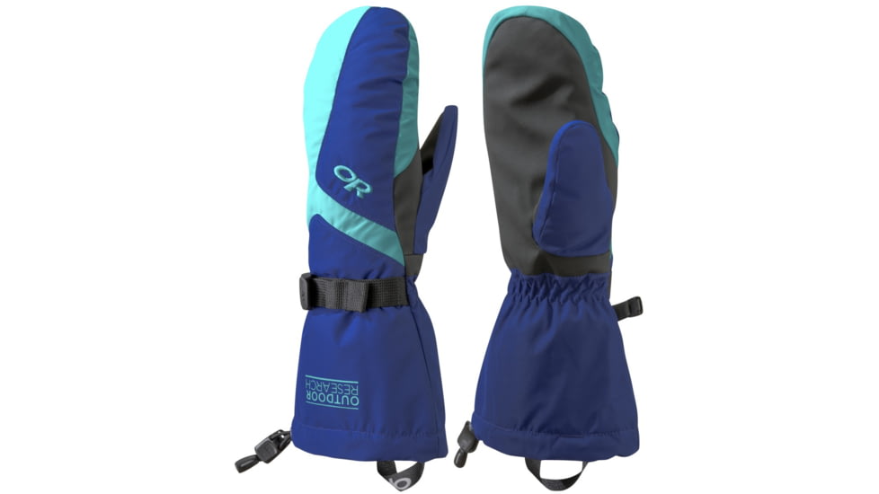 Outdoor Research Adrenaline Mitts - Women's-Medium-Baltic/Typhoon