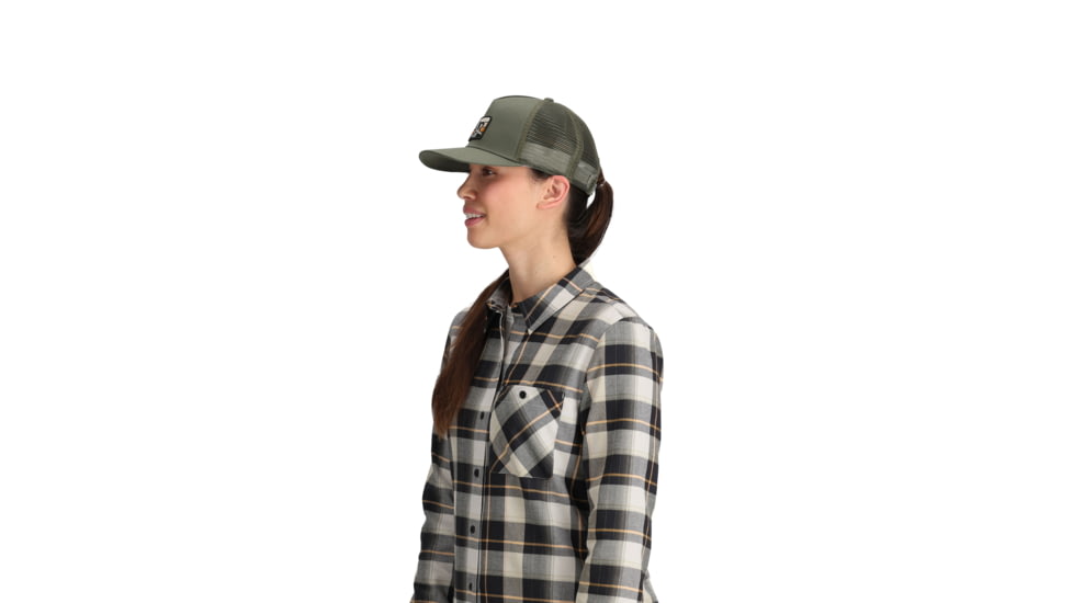 Outdoor Research Advocate Trucker Hi Pro Cap, Ranger Green, One Size, 3010052288-1 size