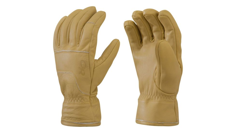 Outdoor Research Aksel Work Gloves, Natural, Small, 2539531160006