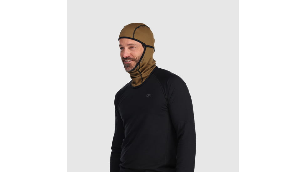 Outdoor Research Alpine Fleece Balaclava, Coyote, Small/Medium, 2437040014015