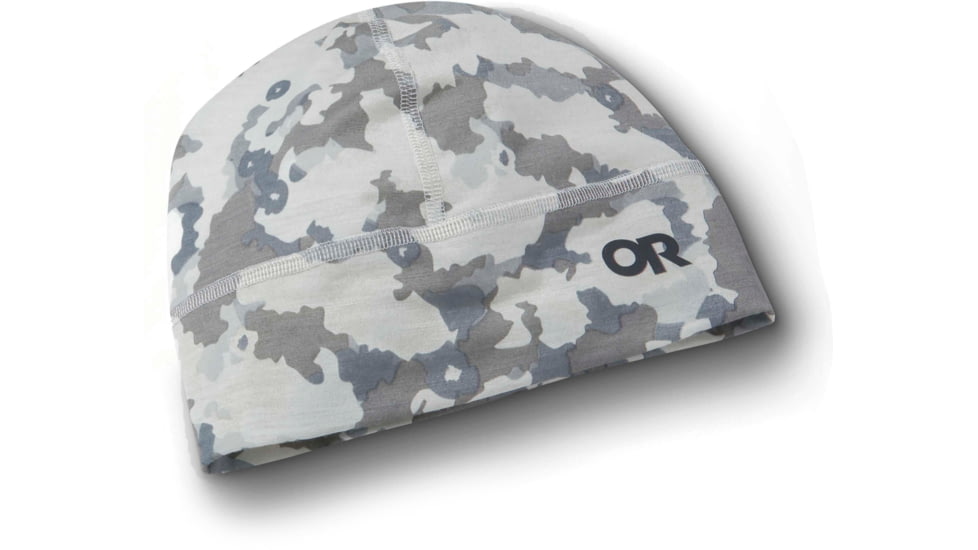 Outdoor Research Alpine Onset Beanie, Snow Camo, Large/Extra Large, 2832432088016
